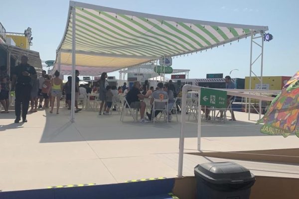 Outdoor event (Etisalat Beach Canteen)